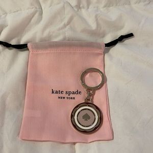 Kate Spade Swivel Spade Logo Key Fob/Bag Charm